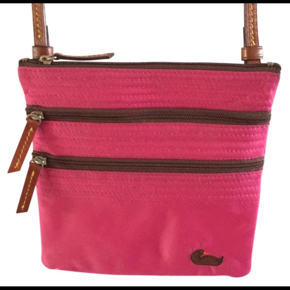 Dooney and Bourke Adjustable Nylon Crossbody Bag